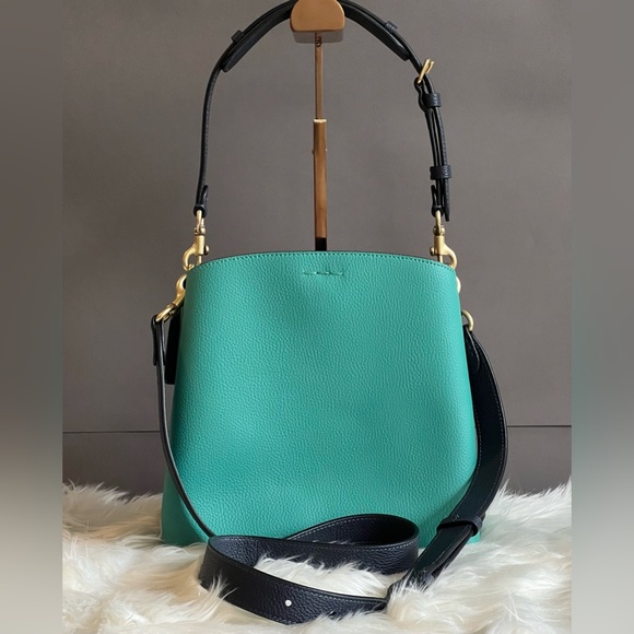 💰SOLD - C3766 - Coach Willow Bucket Bag in Colorblock - Picture 5 of 12
